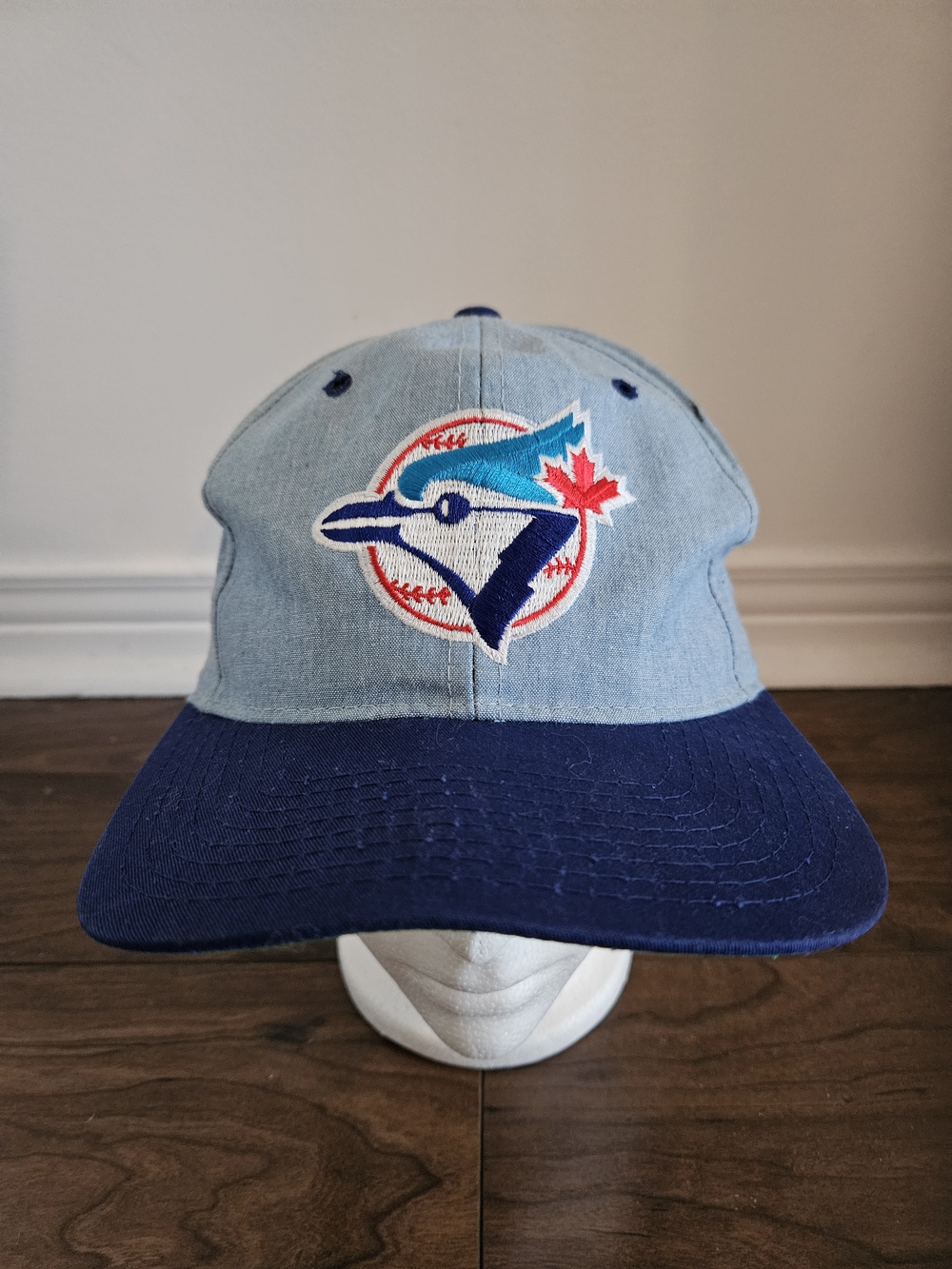 Vintage Starter Toronto Blue Jays Snapback Baseball Cap Two-Tone MLB 90s